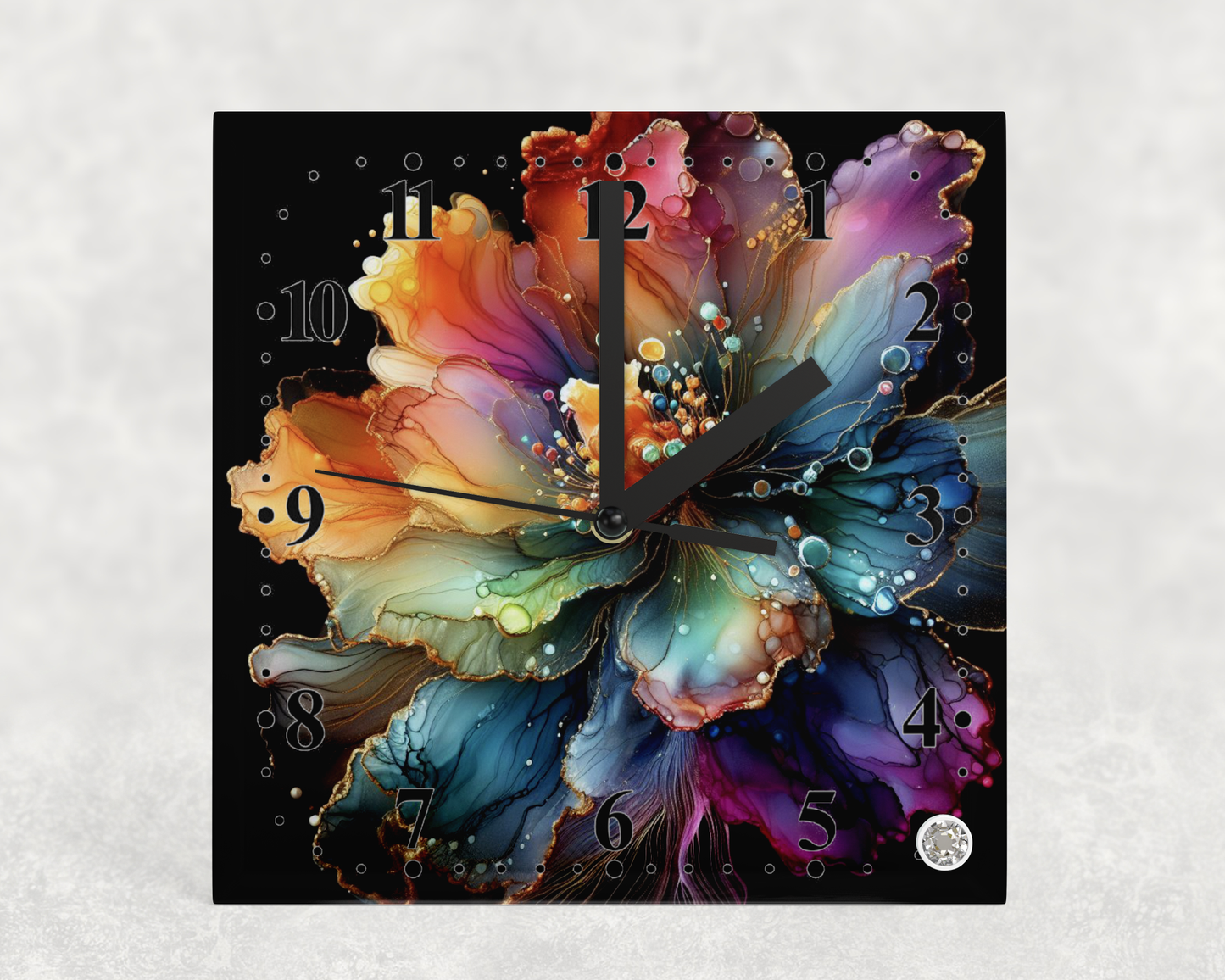 UV DTF clock Designs