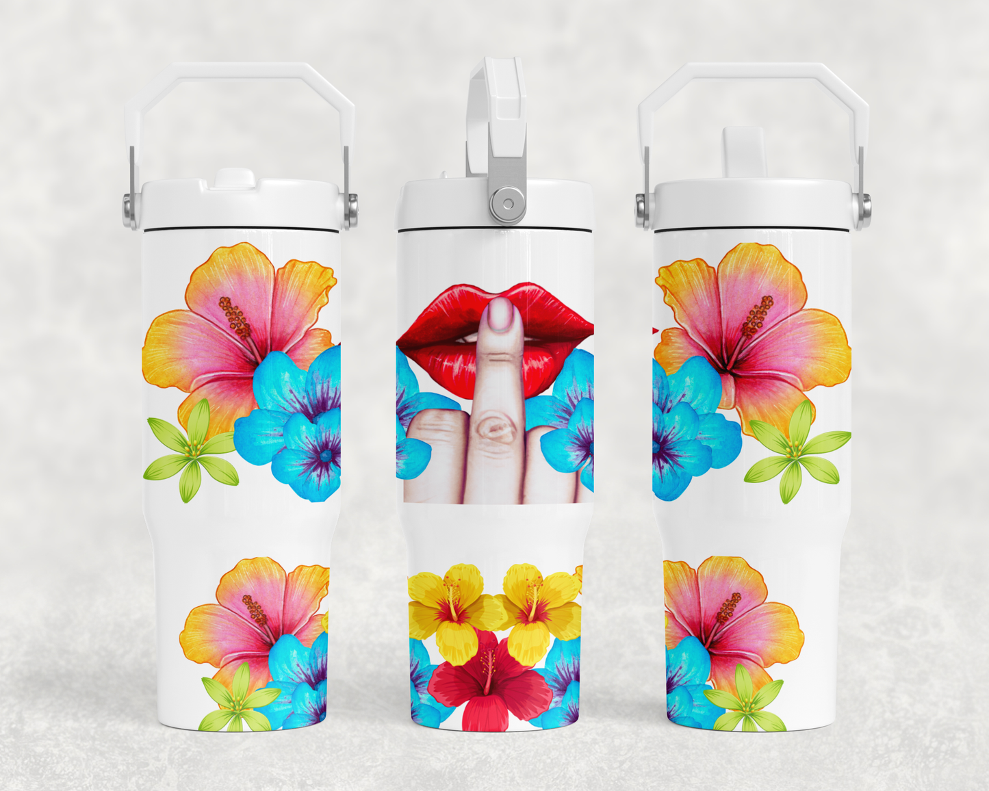 30oz Bucket Handle style Tumbler Designs
