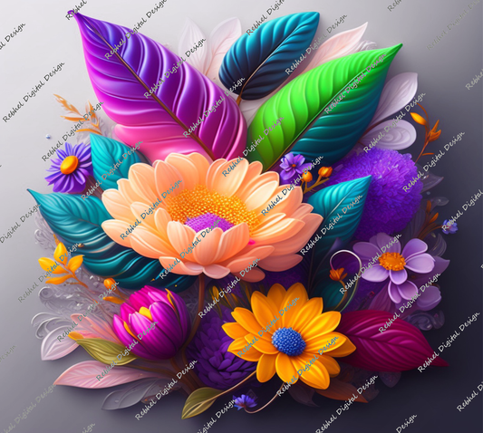 3D Fantasy Floral 2©