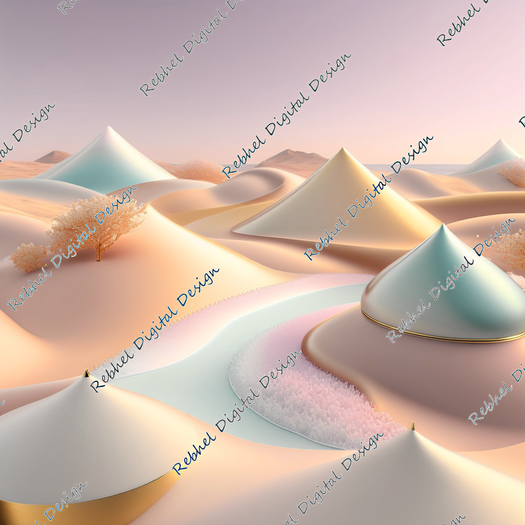 3D Pastel Abstract 7©