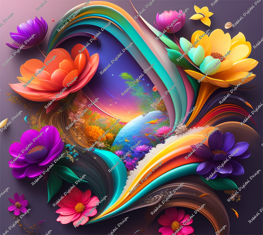 3D Fantasy Floral 3© – Rebhel Digital Designs