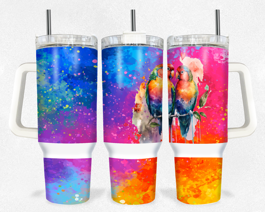 40oz Colourburst Birds