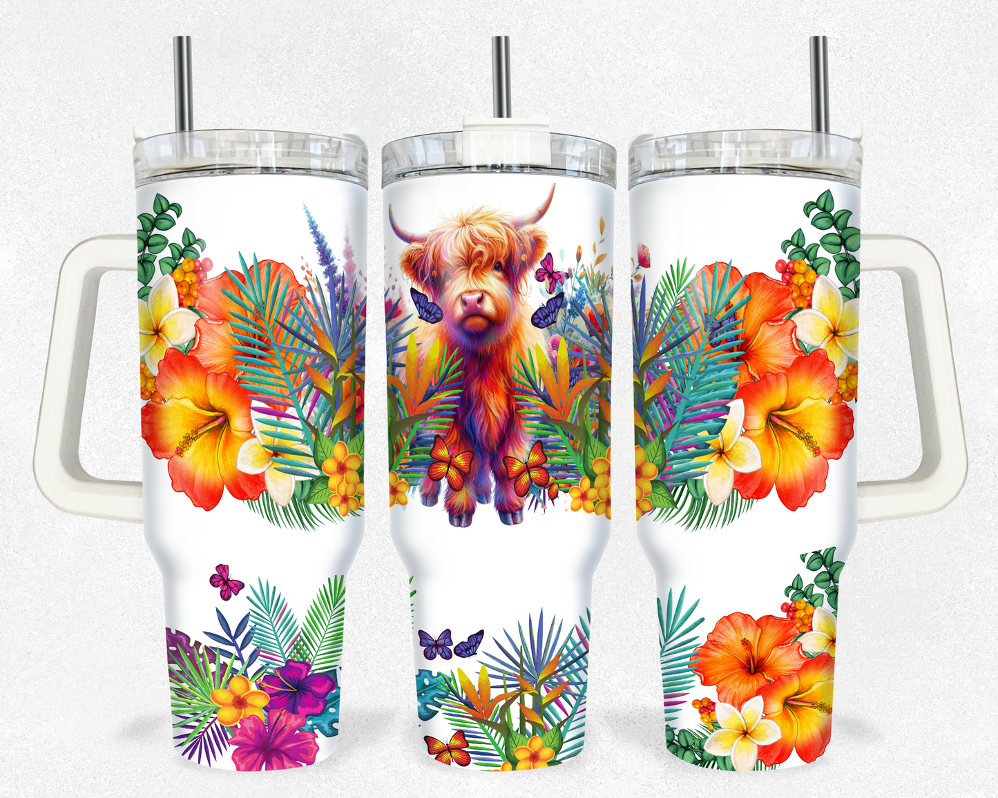 30oz Bucket Handle style Tumbler Designs