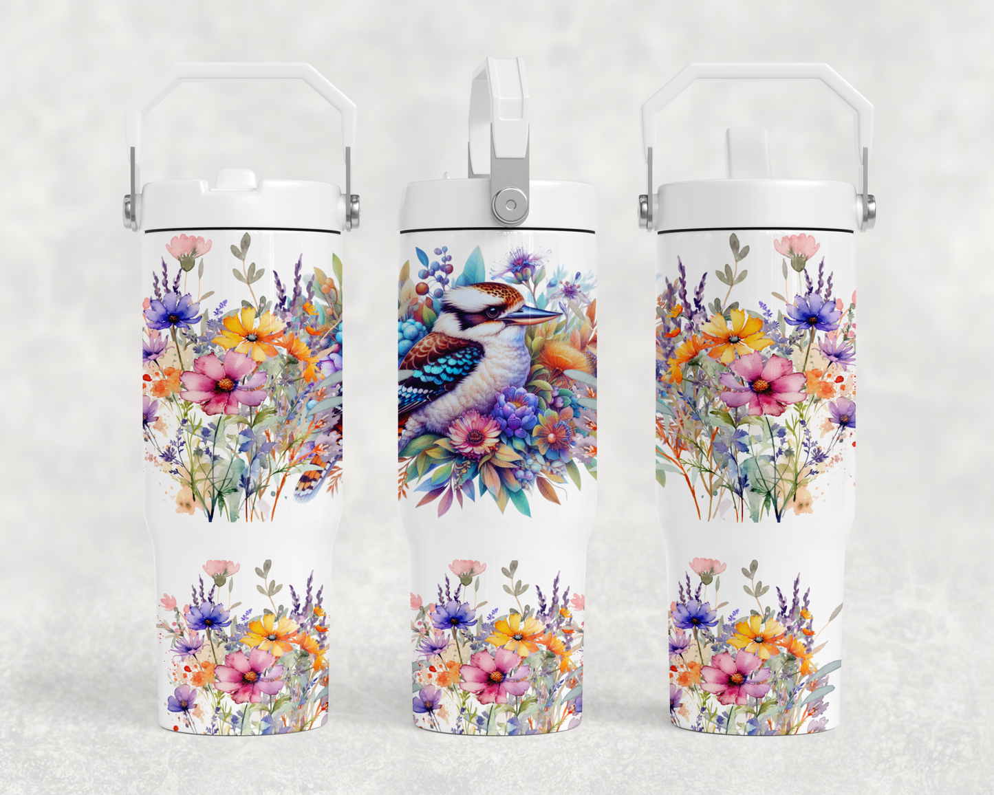 30oz Bucket Handle style Tumbler Designs