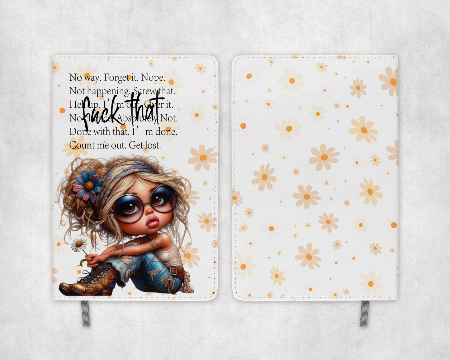 A5 PU leather notebooks. Ready made.