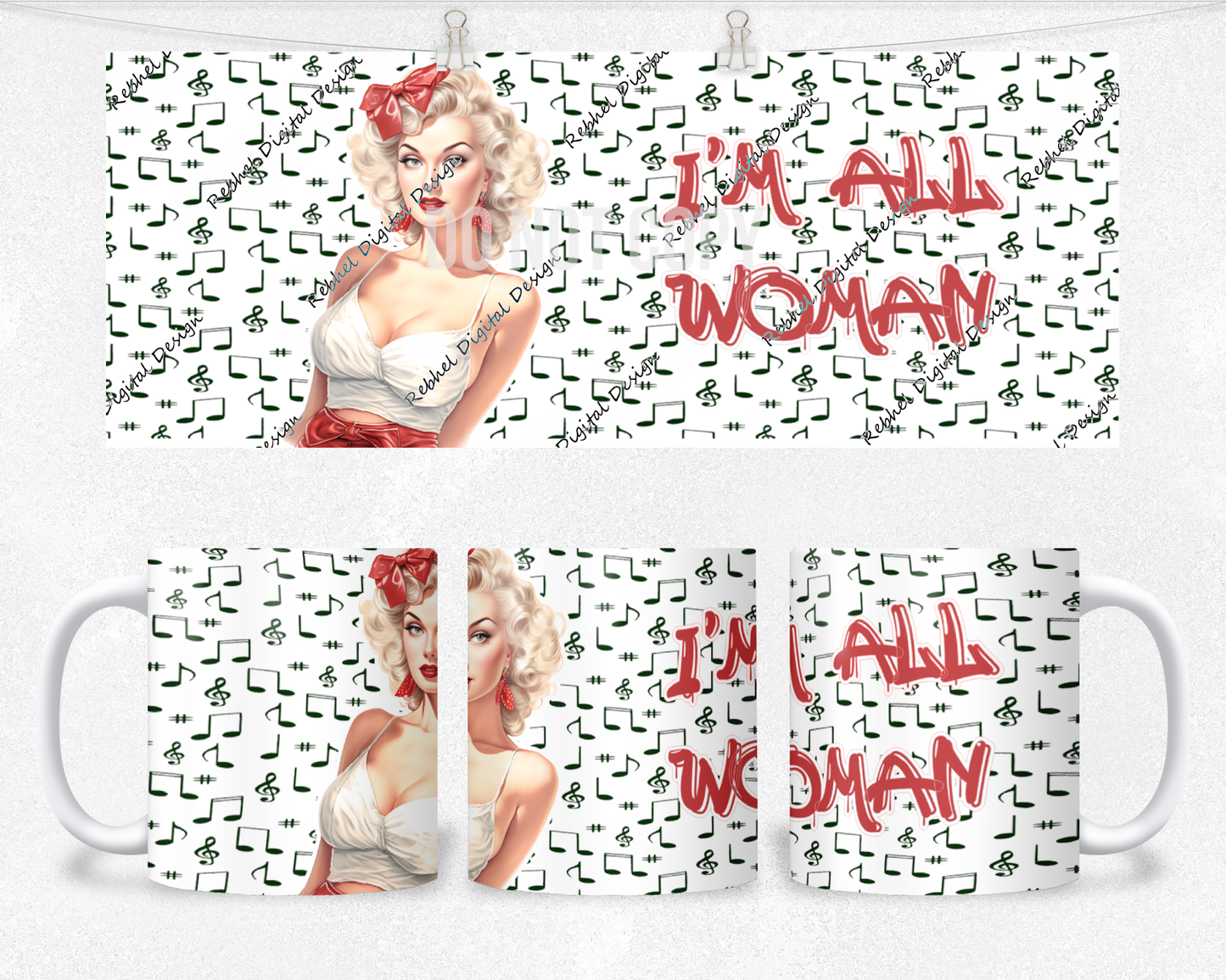 All woman Retro Design