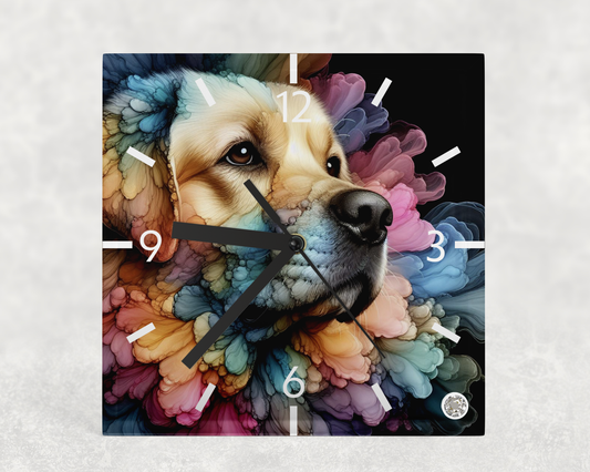 Clock Labrador Designs