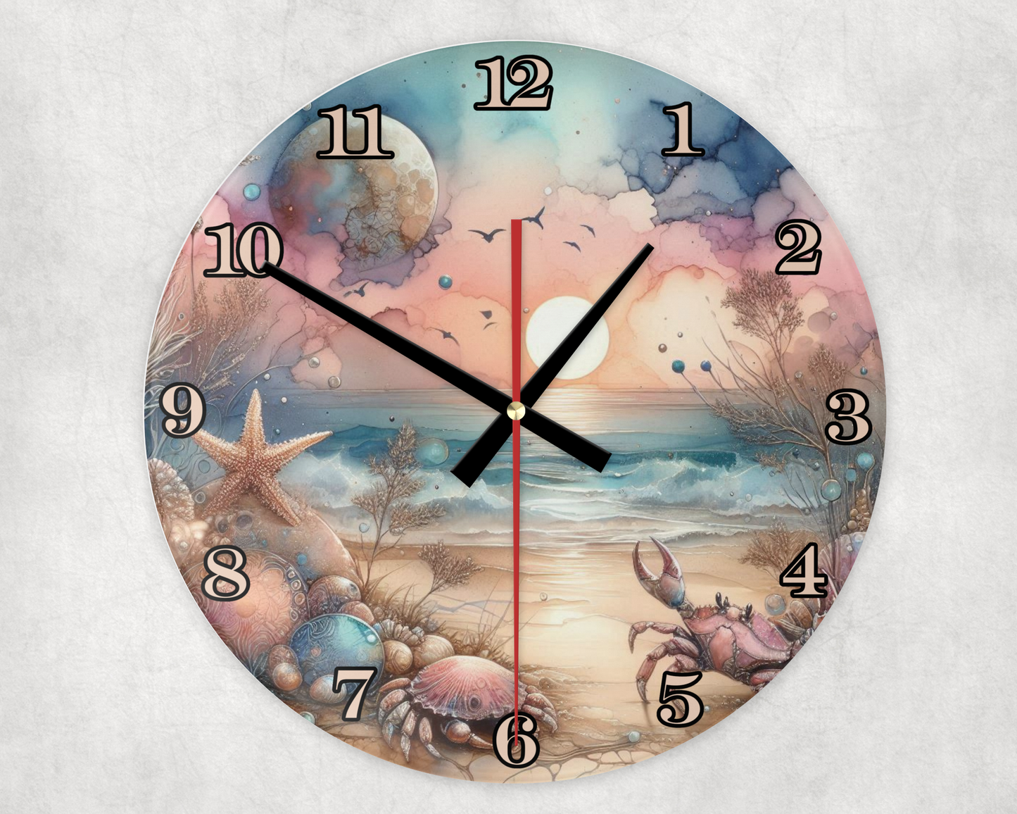 UVDTF 30cm Round Clock Wraps