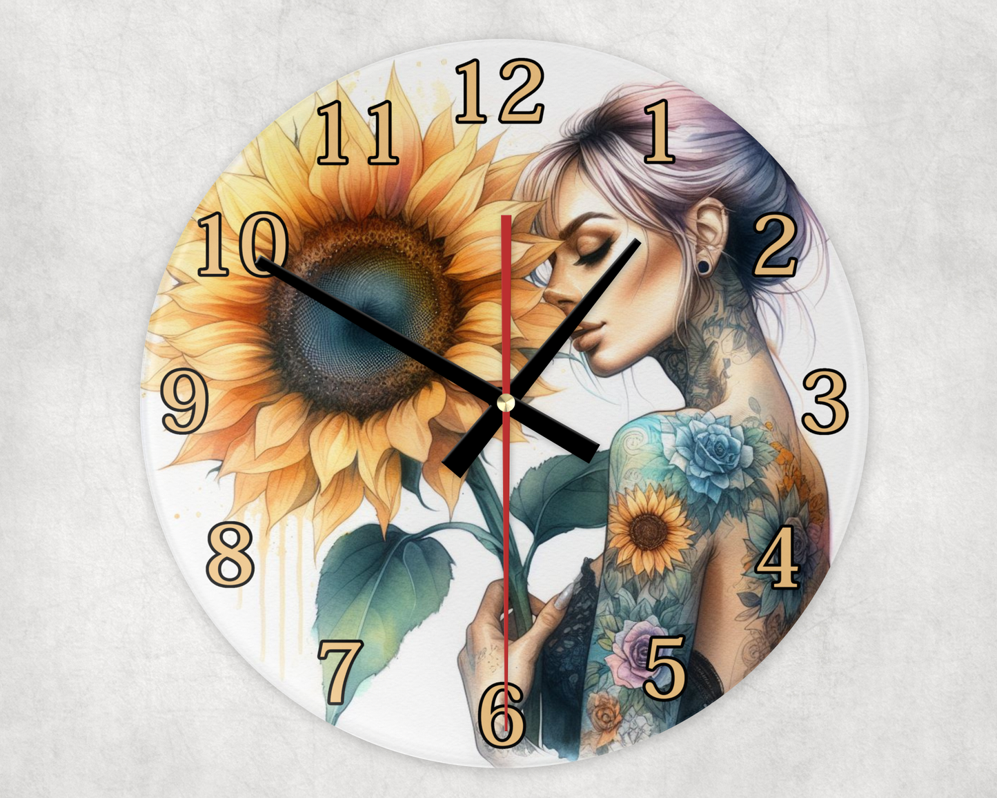 UVDTF 30cm Round Clock Wraps