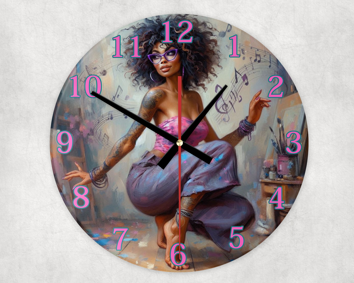 Clock Designs Round Collection 2