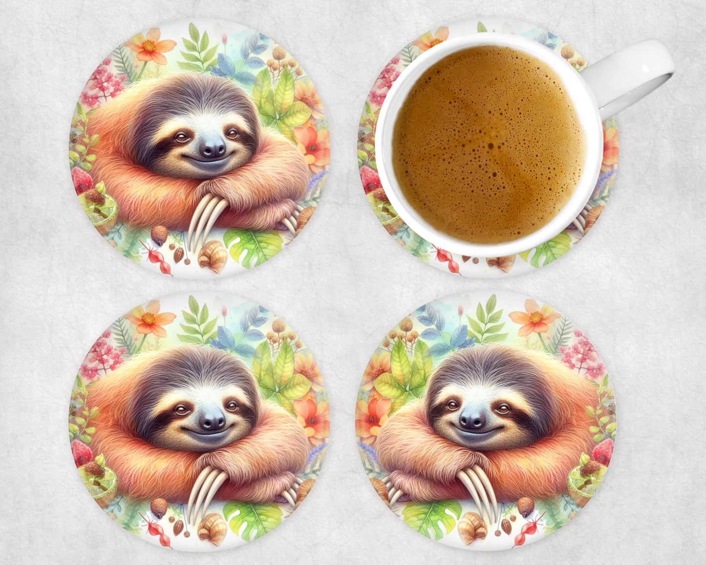 Coaster round Designs