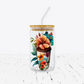 UV DTF Coffee cups Floral Decals