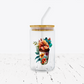 UV DTF Coffee cups Floral Decals