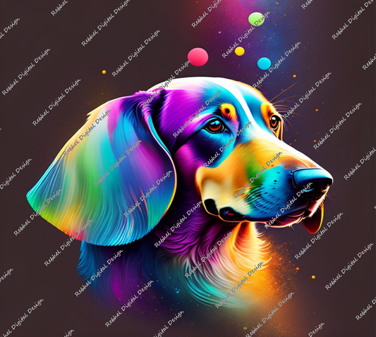 Dachshund Colourwash