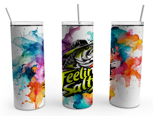 Feeling Salty Colour splash Design