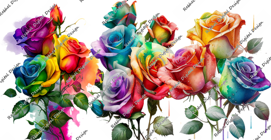 40oz Colourburst Roses