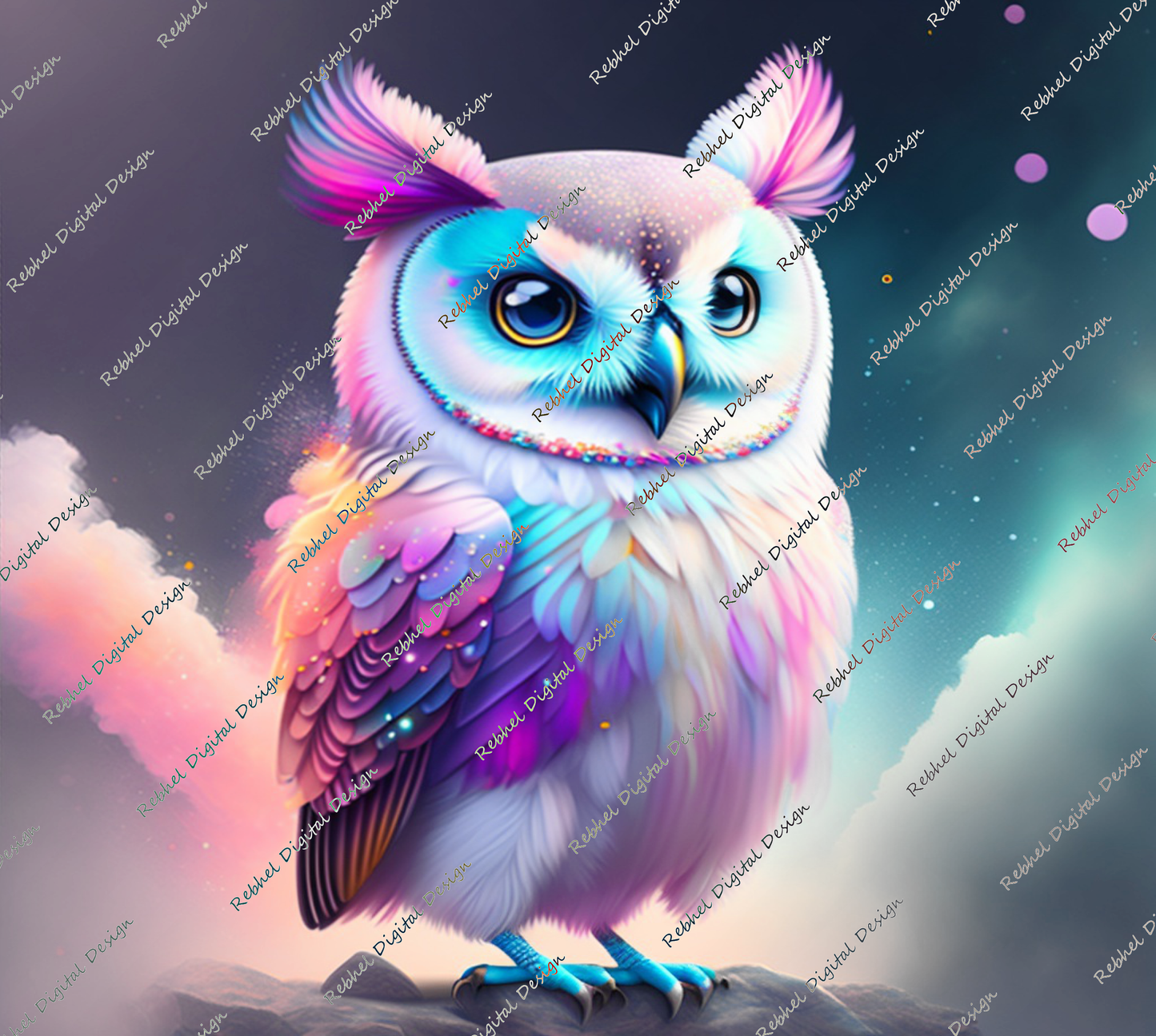 Owl Colourburst