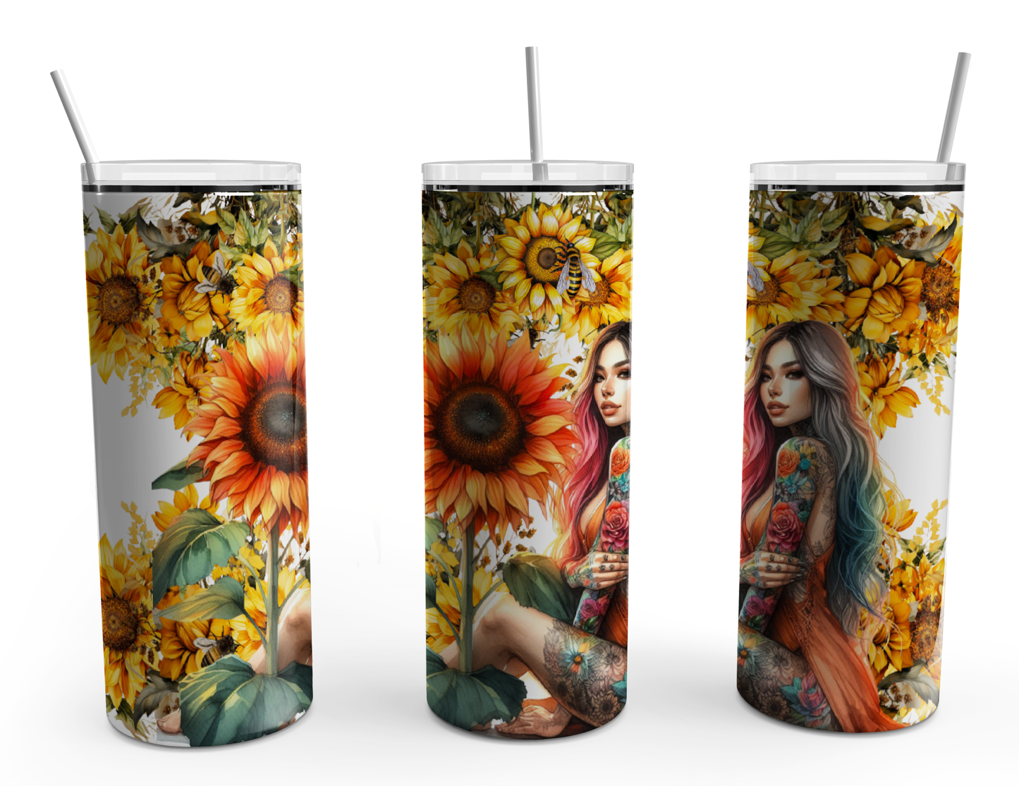 Sunflower Beauty 20oz Design