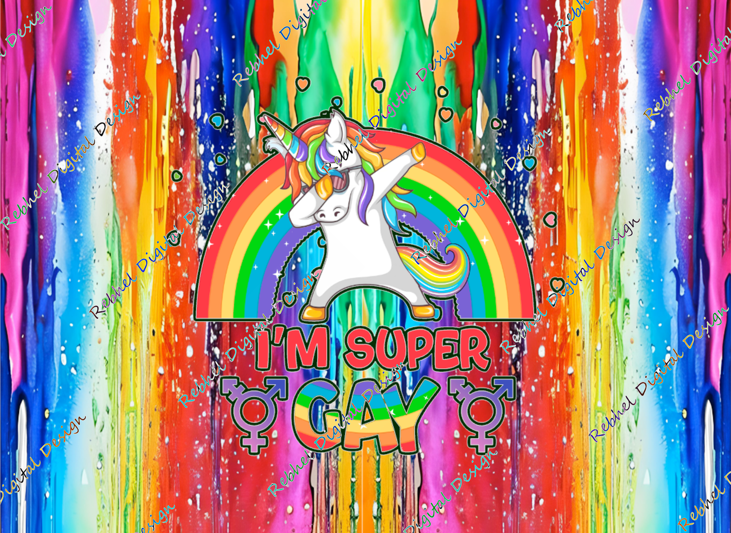 Super Gay and Proud of it Design