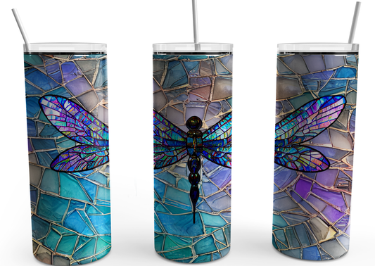 Dragonfly Stained Glass Series