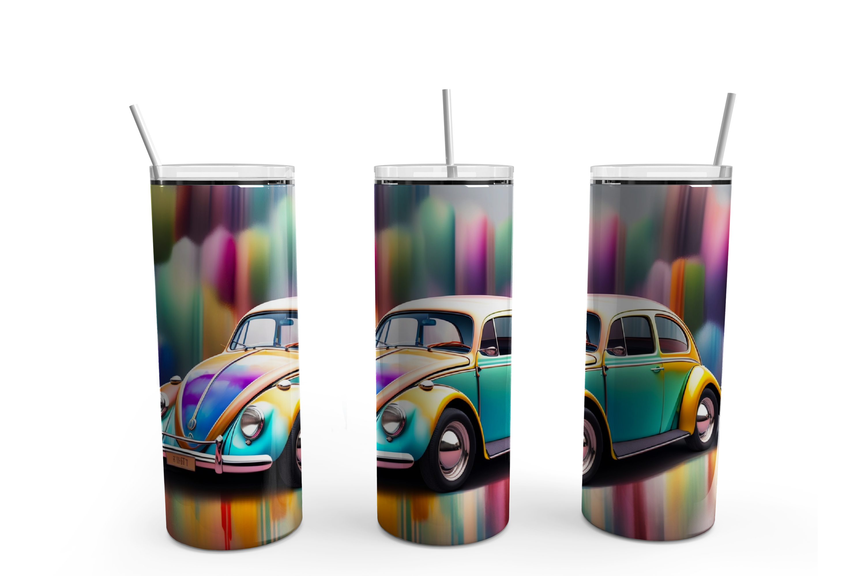 VW Watercolour Paint drips Design – Rebhel Digital Designs