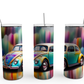 VW Watercolour Paint drips Design