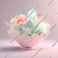 3D Pastel Floral©