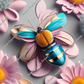 3D Pastel Bee©