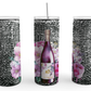 Wine bottle floral designs