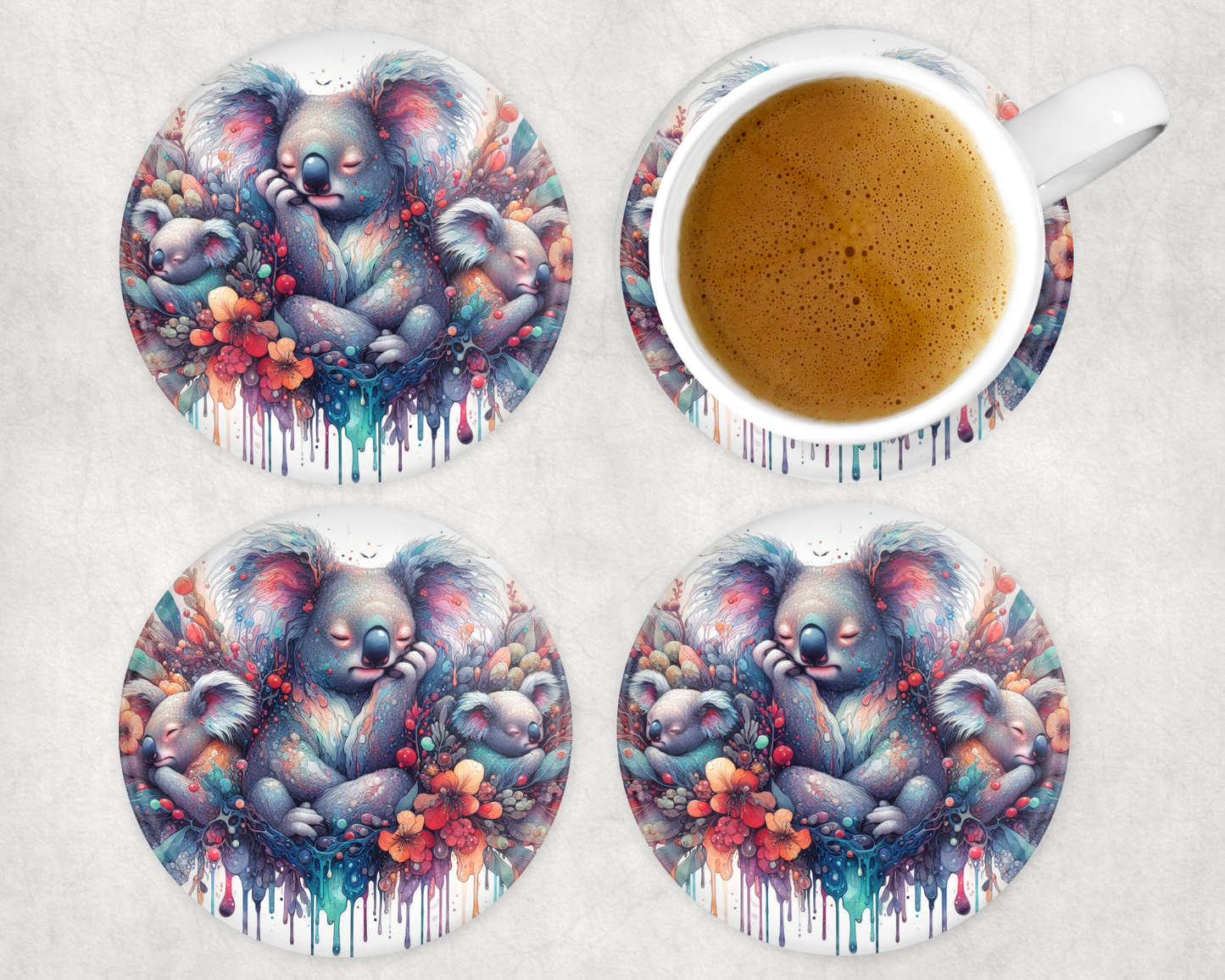 Coaster round Designs