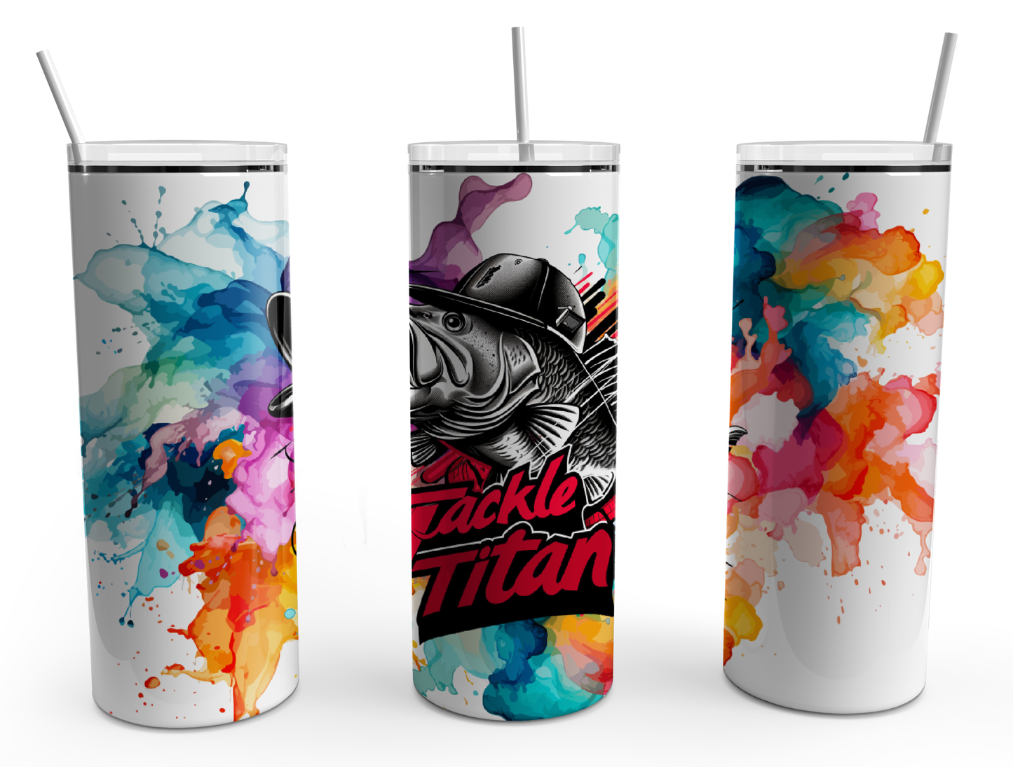 Tackle Titan Colour Burst Design