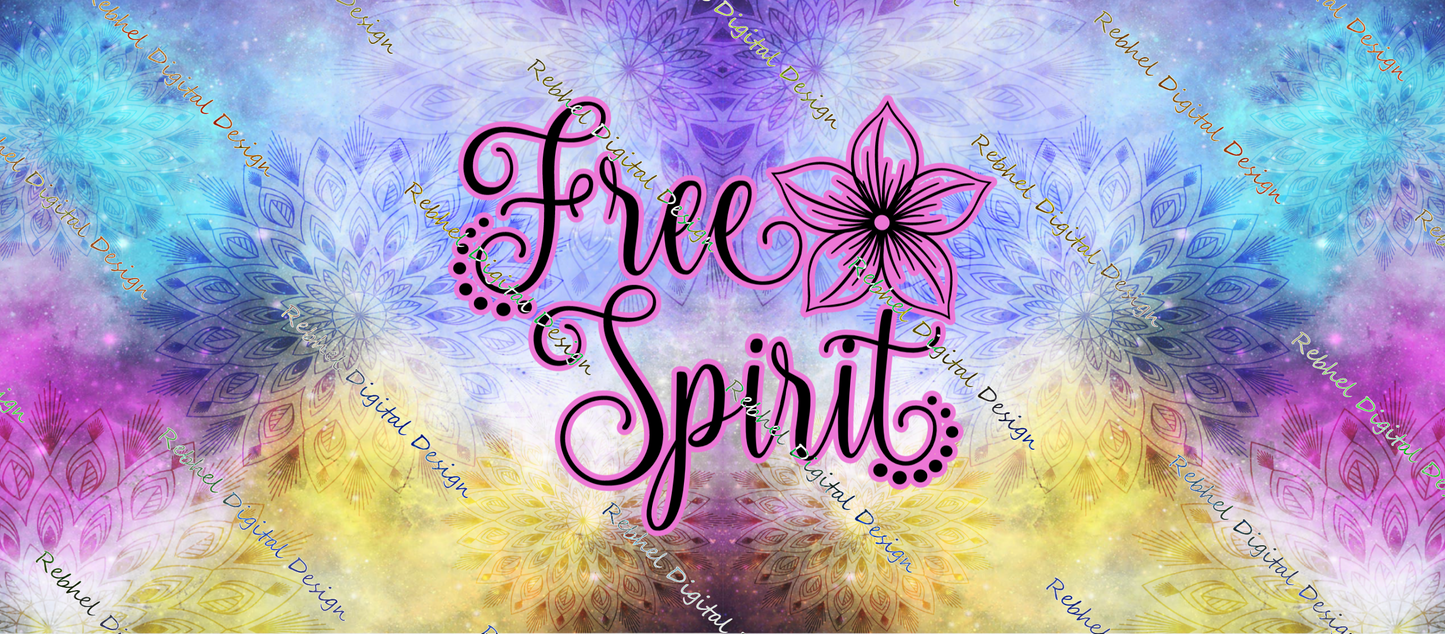 Free Spirit Multi-Colour Mandala Wrap