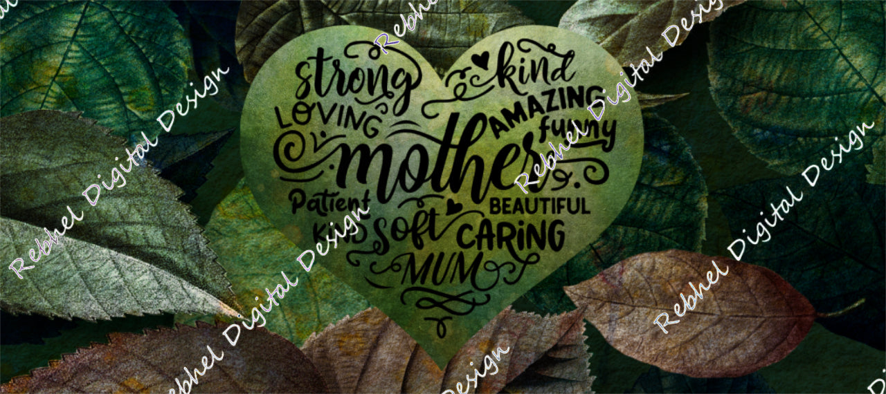 Strong Mum-Leaf background